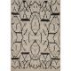Geometeic Moroccon Oriental Wool Rug